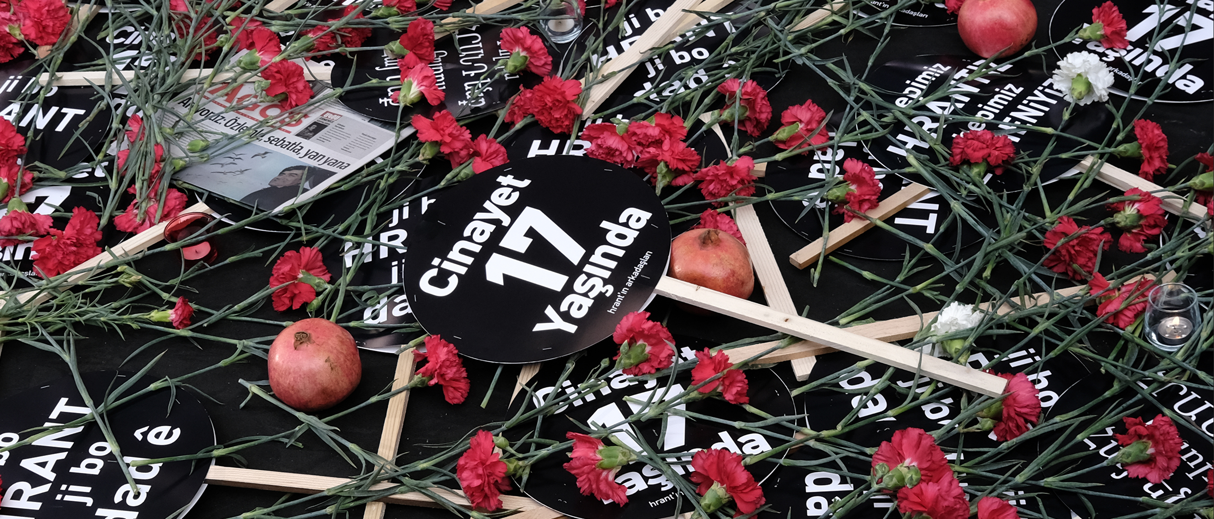 Hrant Dink öldürülmesinin 17. yılında özlemle anıldı