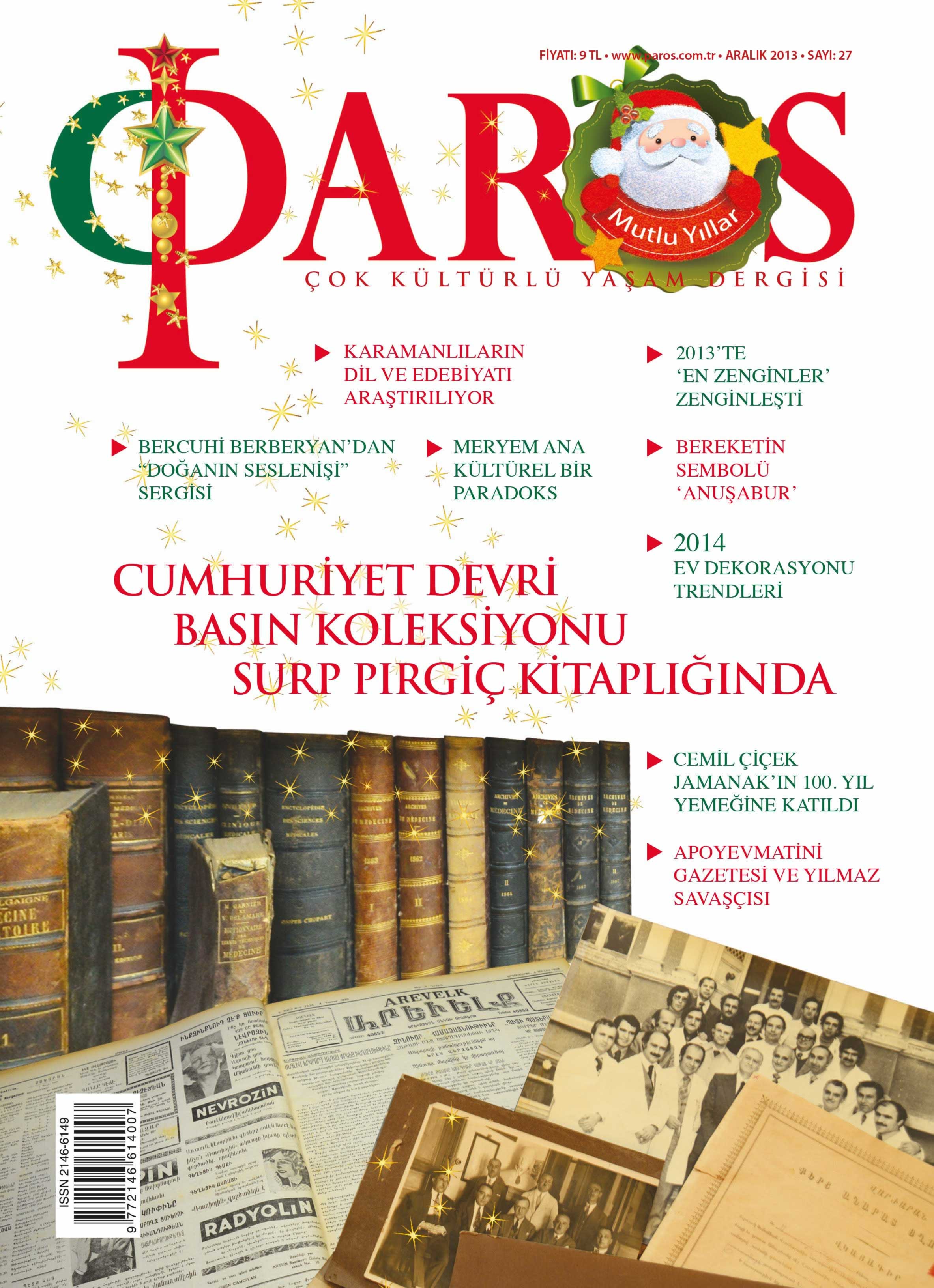 Paros Dergisi 27. Sayı