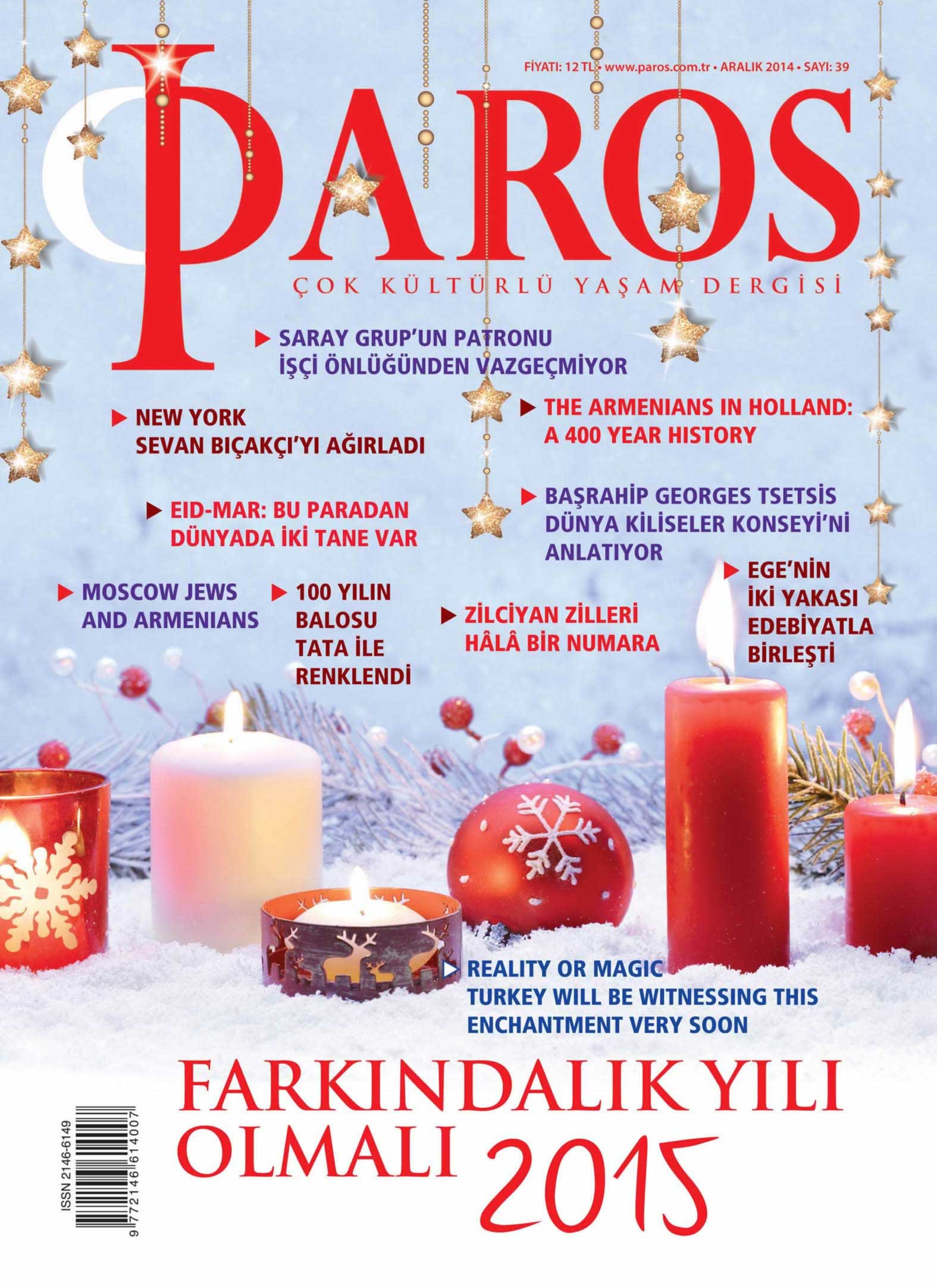 Paros Dergisi 39. Sayı